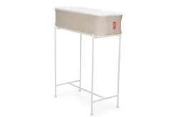 Adoreganizer Table d’appoint multifonctionnelle, beige, 65.5x29x76.5 cm