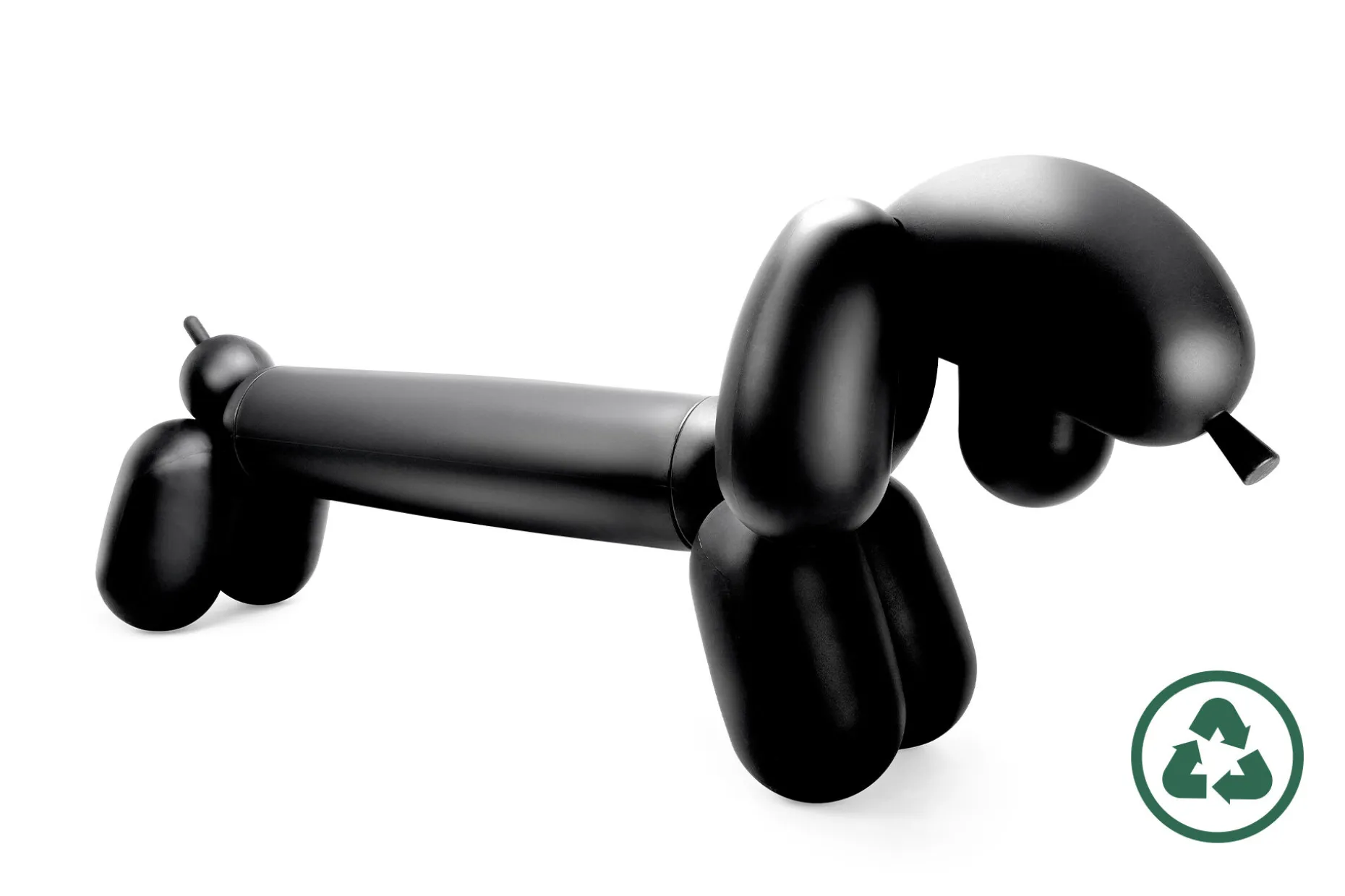 Attackle! Petit banc de jardin, black, 195x55x77.5 cm