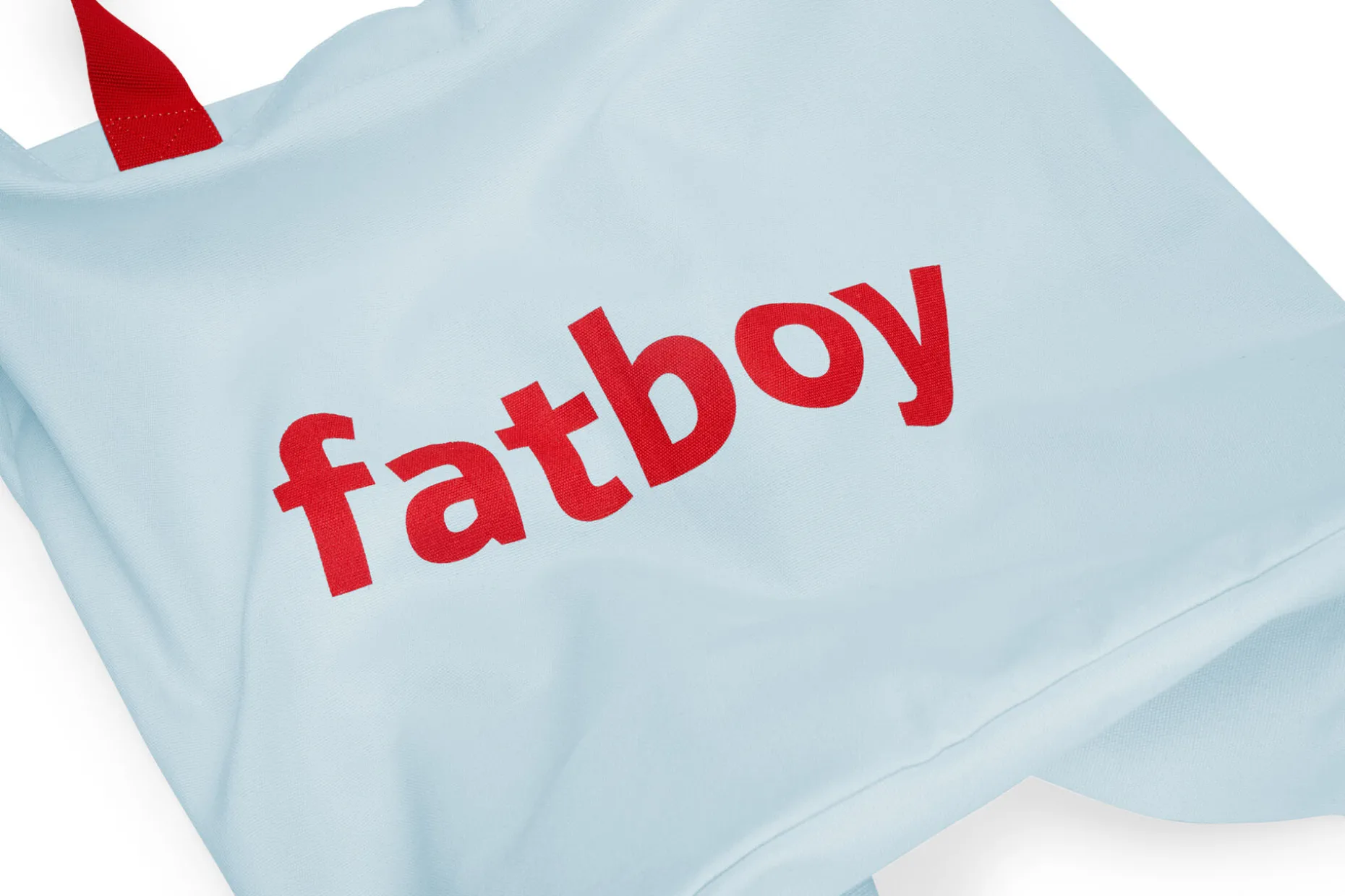 Baggy-Bag Sac en coton, bleu, 61x55 cm