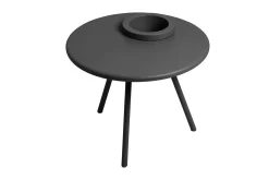 Bakkes Table d’appoint, black, 60x60x49 cm