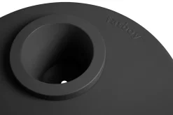 Bakkes Table d’appoint, black, 60x60x49 cm