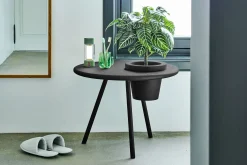 Bakkes Table d’appoint, black, 60x60x49 cm