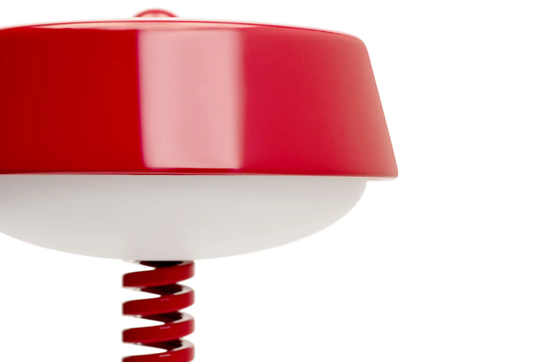 Bellboy Lampe de table sans fil, rouge, 18x18x30 cm
