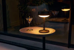 Bellboy Lampe de table sans fil, black, 18x18x30 cm