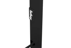 Big Lebow Arc lamp, black, 186x234 cm