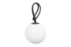 Bolleke Lampe rechargeable, black, 20x20x20 cm