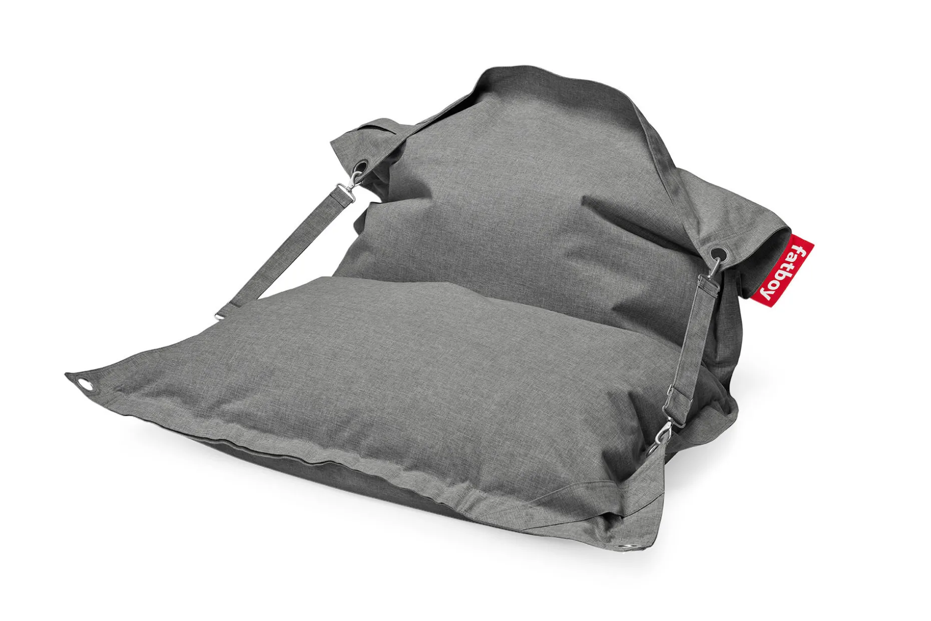Buggle-Up Outdoor Pouf extérieur, gris, 132x185 cm