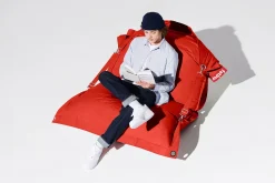 Buggle-Up Outdoor Pouf extérieur, rouge, 132x185 cm