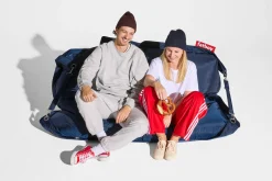 Buggle-Up Pouf, bleu, 137x185 cm