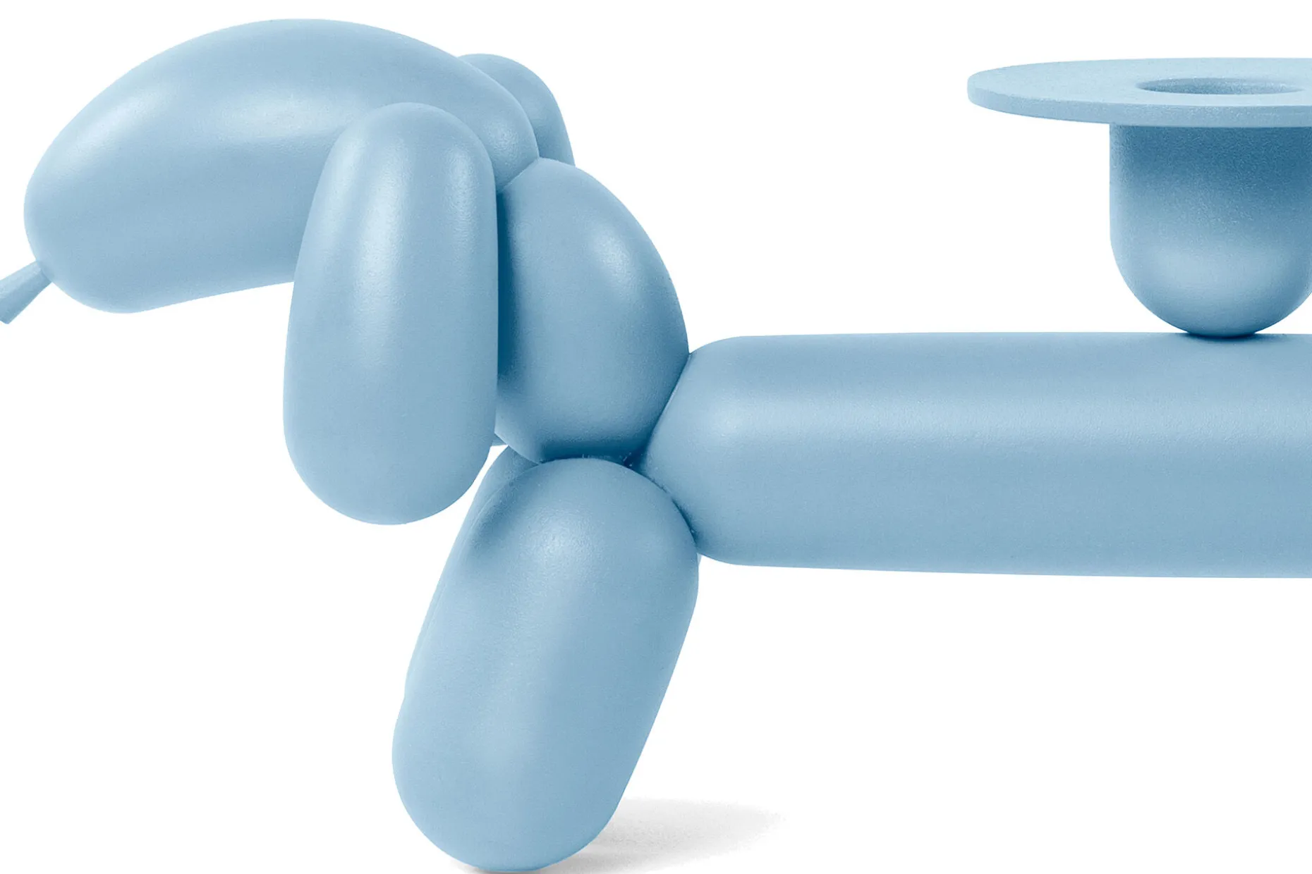 Can-Dog Bougeoir, bleu, 28.5x8.2x10.7 cm