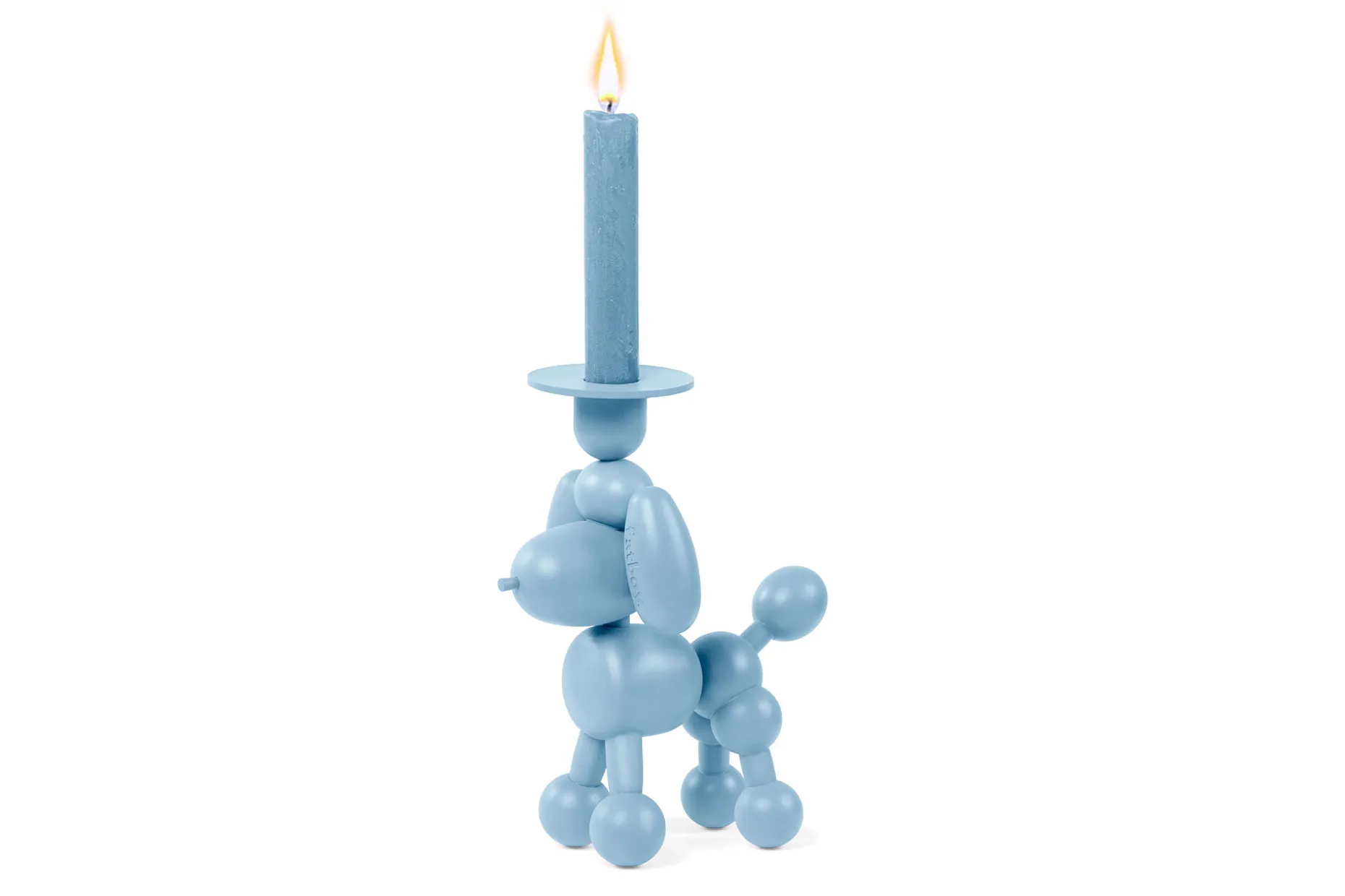 Can-Dolly Bougeoir, bleu, 16x9.5x20.5 cm