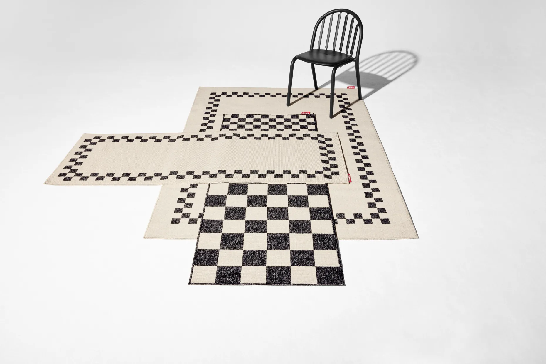 Carpretty Catwalk Tapis d’extérieur, beige, 200x80 cm