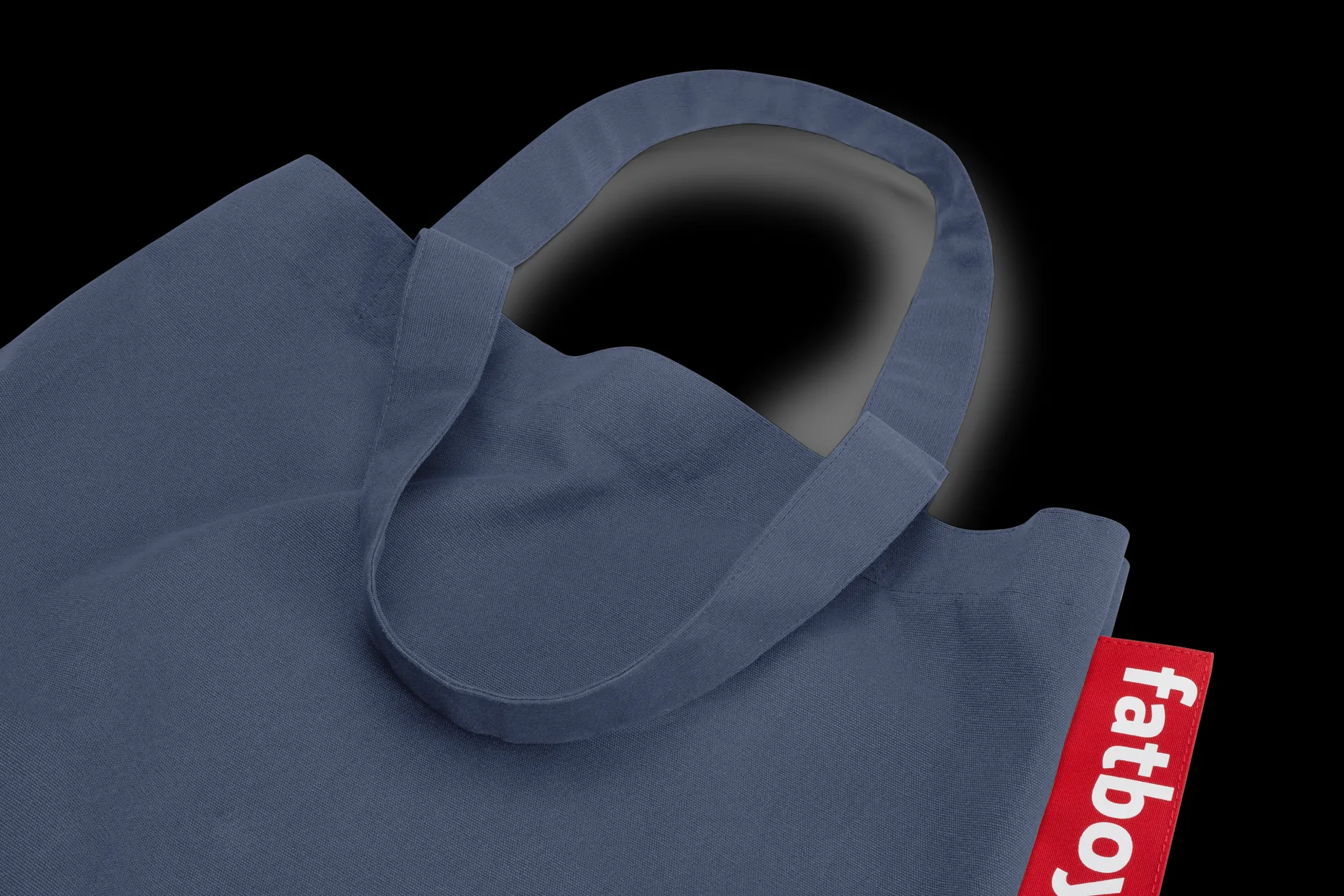 Carry-All-Bag Canvas Sac en toile, bleu, 61x55 cm