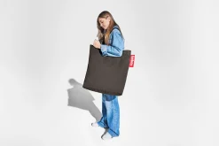 Carry-All-Bag Sac en coton, 61x55 cm