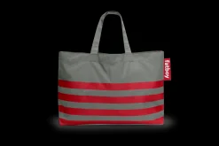 Carry-Too-Much-Bag Canvas Grand sac en toile, gris, 70x50 cm