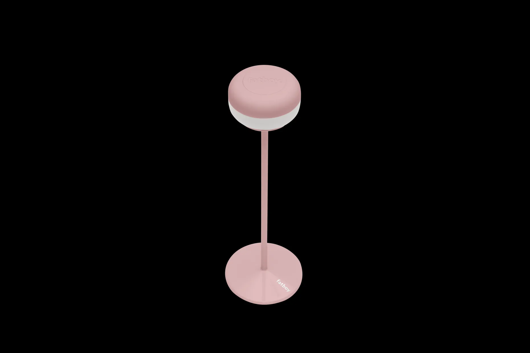 Cheerio Lampe de table sans fil, rose, 8x8x25.8 cm