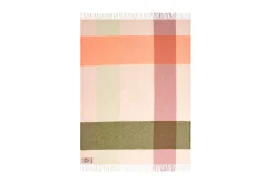 Colour Blend Blanket Couverture en laine, orange, 130x185 cm