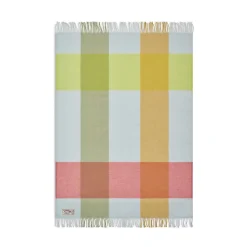 Colour Blend Blanket Couverture en laine, jaune, 130x185 cm
