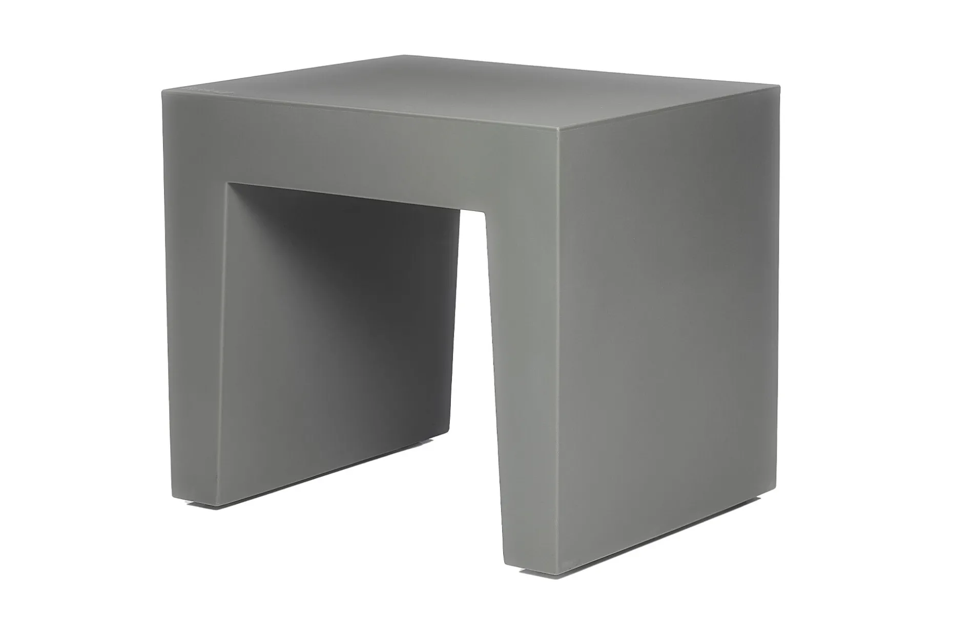 Concrete Seat Tabouret d’extérieur, gris, 40x50x43 cm