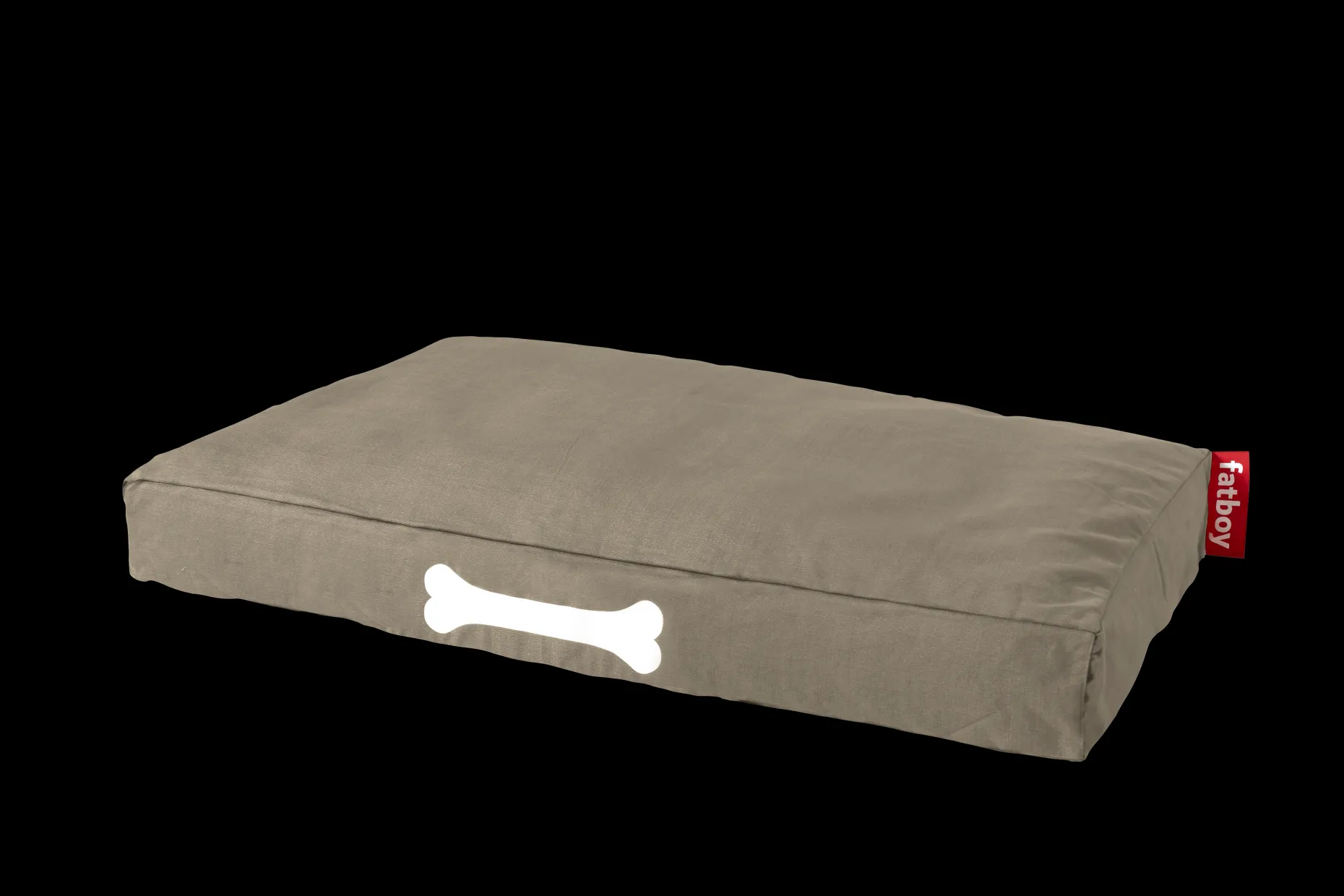 Doggielounge L Canvas Grand coussin pour chien, gris, 80x120x15 cm