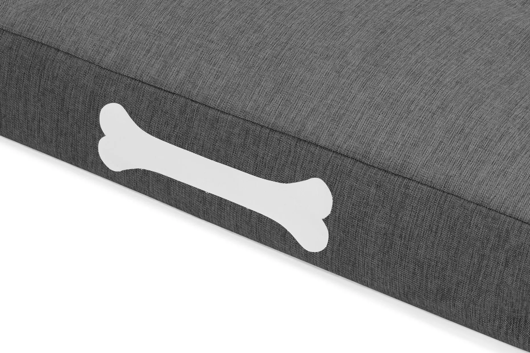 Doggielounge Olefin Small Paniers chien, gris, 60x78x14 cm