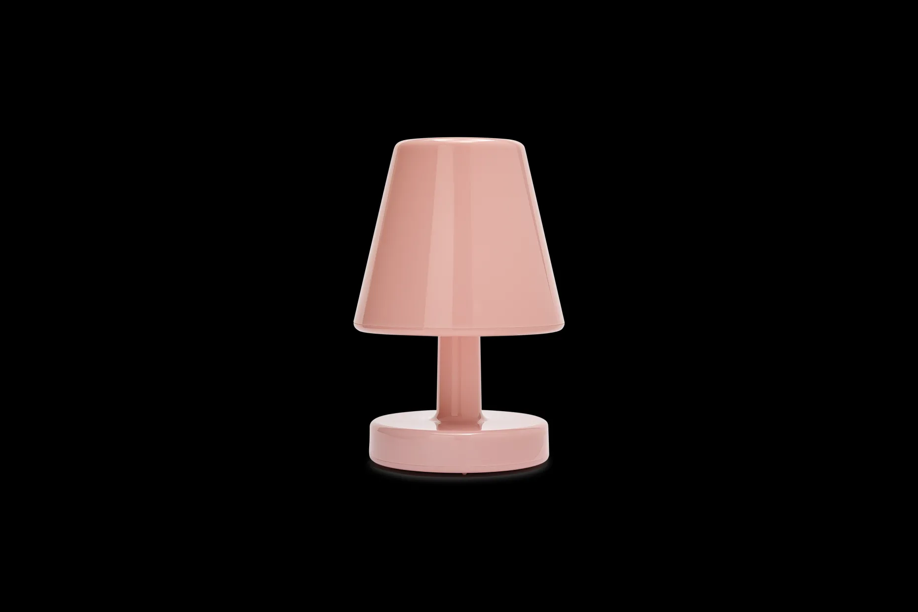 Edison The Ambiance Lampe rechargeable, rose, 16.5x16.5x25.3 cm