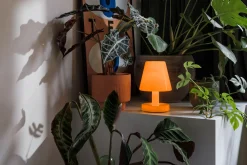 Edison The Ambiance Lampe rechargeable, orange, 16.5x16.5x25.3 cm