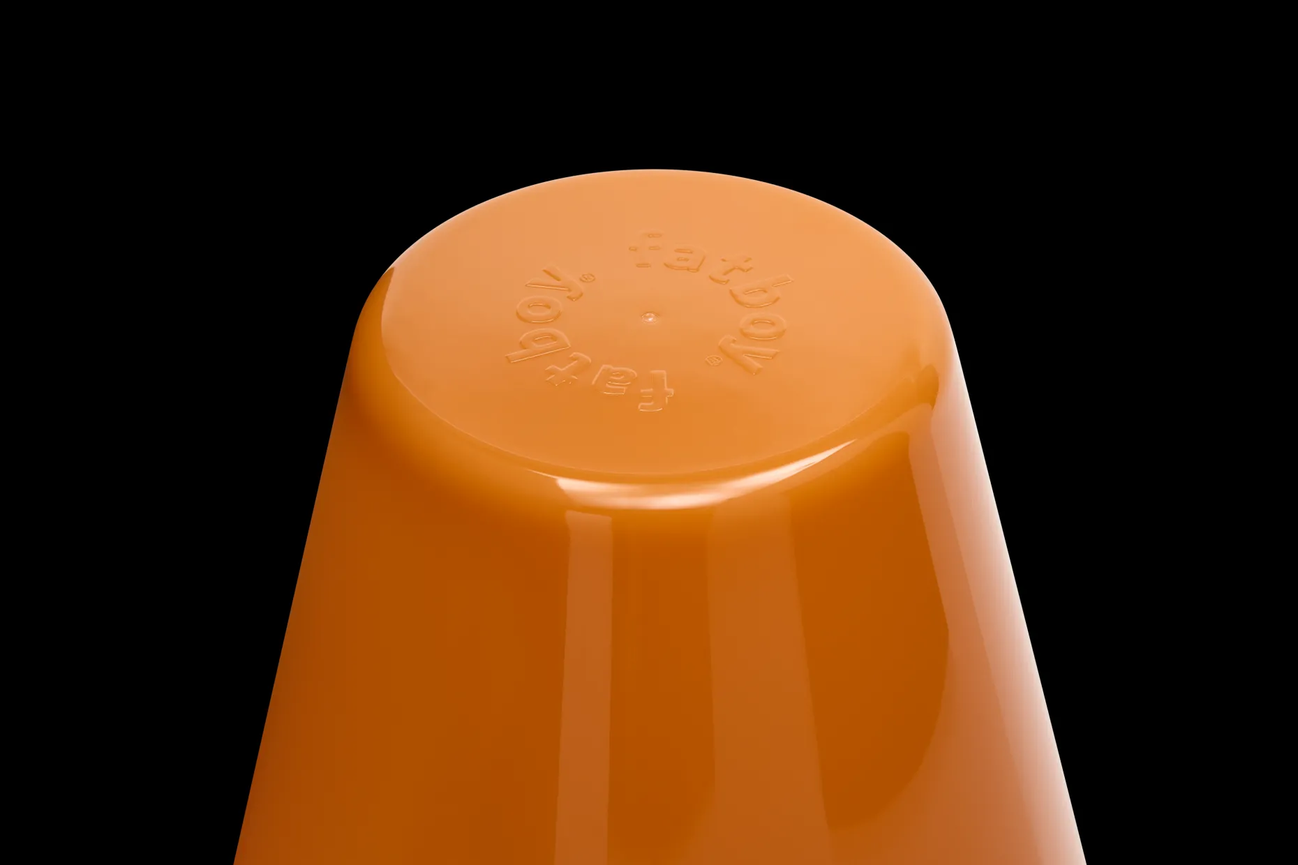 Edison The Ambiance Lampe rechargeable, orange, 16.5x16.5x25.3 cm