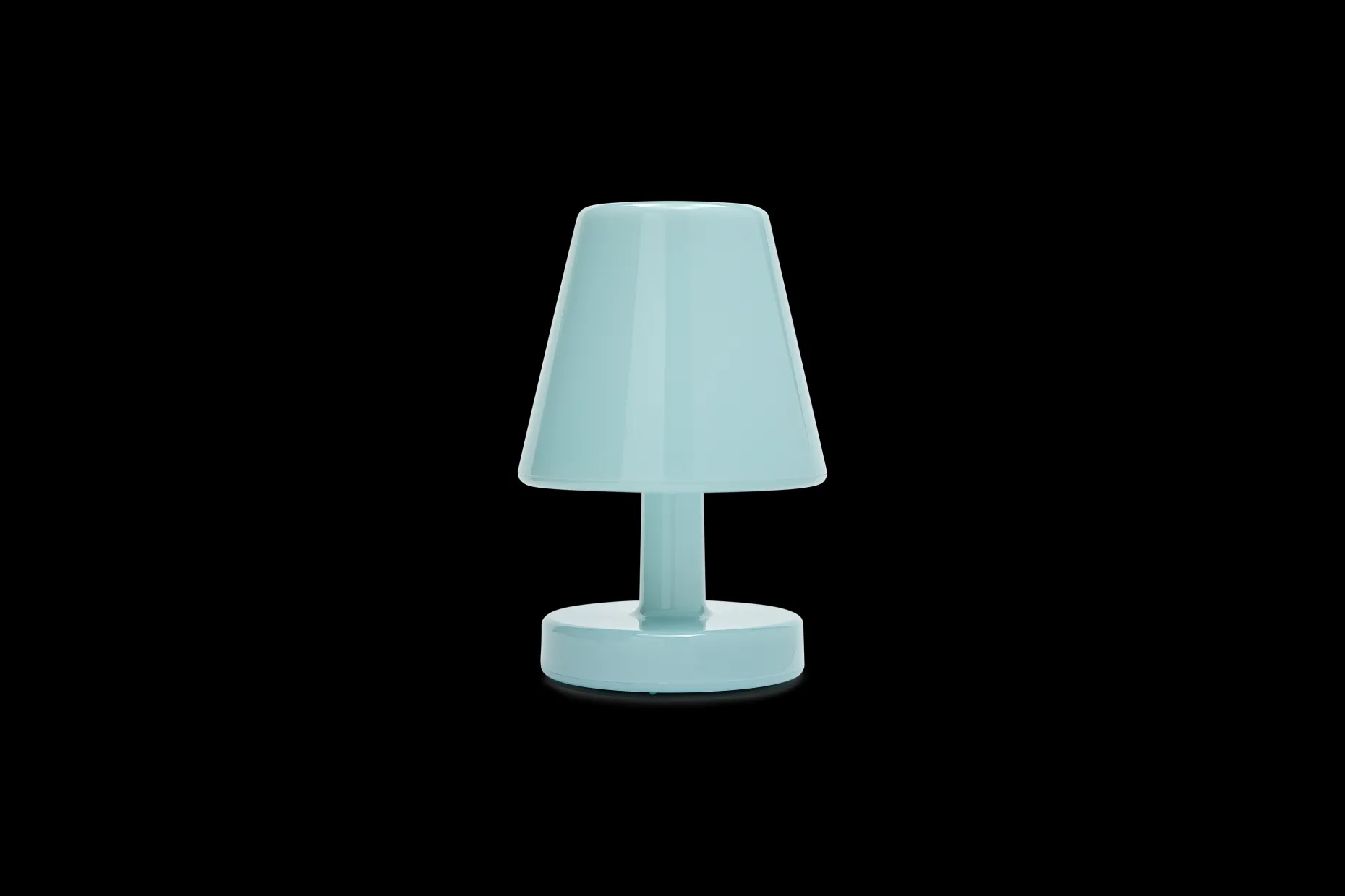 Edison The Ambiance Lampe rechargeable, bleu, 16.5x16.5x25.3 cm