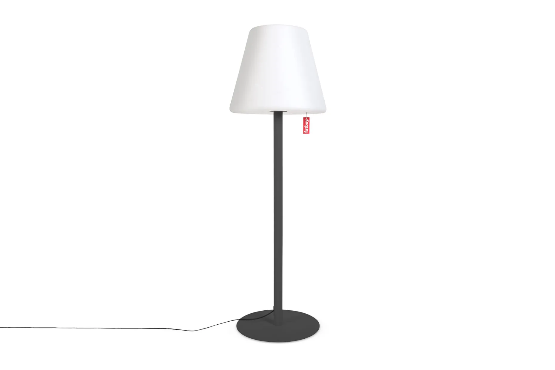 Edison the Giant Grande lampe sur pied, black, 58x58x182 cm