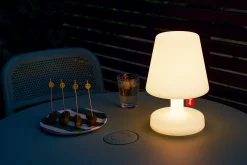 Edison the Petit Lampe de table rechargeable, 16x16x25 cm