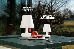 Edison the Petit Lampe de table rechargeable, 16x16x25 cm