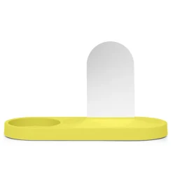 Edison the Petit Residence Étagère murale pour Edison the Petit, jaune, 46x17.5x25.1 cm