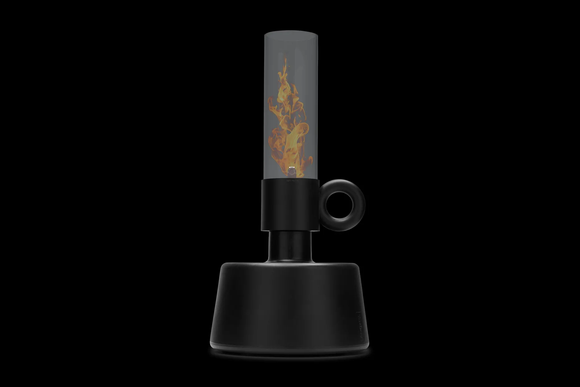 Flamtastique Lampe à huile pour l’extérieur, black, 58.5x115.5 cm