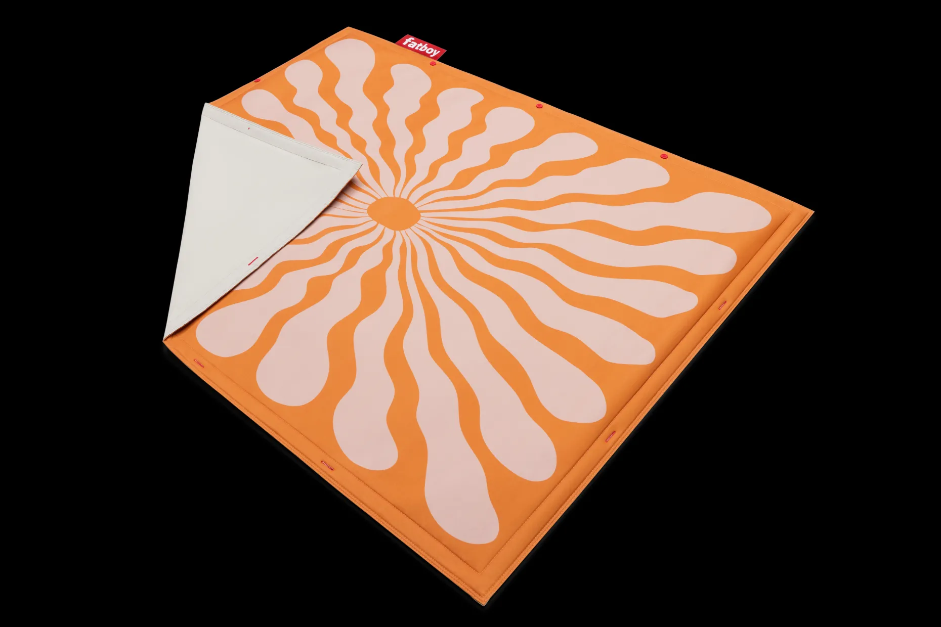 Flying Carpet Tapis, orange, 180x140 cm