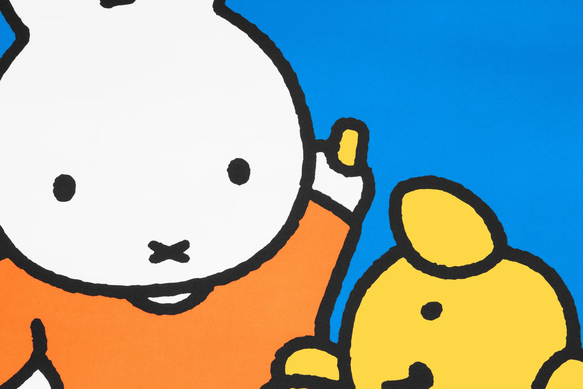 Flying Carpet x Miffy Tapis de jeu Miffy, bleu, 180x140 cm