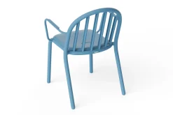 Fred's Armchair Chaise de jardin avec accoudoirs, bleu, 60x59.5x80.5 cm