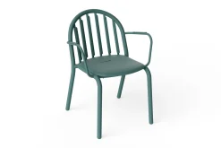 Fred's Armchair Chaise de jardin avec accoudoirs, vert, 60x59.5x80.5 cm