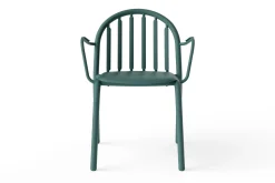 Fred's Armchair Chaise de jardin avec accoudoirs, vert, 60x59.5x80.5 cm