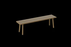 Fred's Bench Banc de jardin, marron, 160x40x46.5 cm