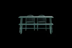 Fred's Bench Banc de jardin, vert, 160x40x46.5 cm