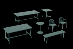 Fred's Bench Banc de jardin, vert, 160x40x46.5 cm