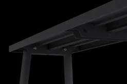 Fred's Bench Banc de jardin, black, 160x40x46.5 cm