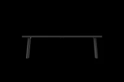 Fred's Bench Banc de jardin, black, 160x40x46.5 cm