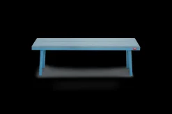 Fred's Bench Pillow Coussin d’extérieur, bleu, 160x40x3.5 cm
