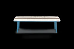 Fred's Bench Pillow Coussin d’extérieur, marron, 160x40x3.5 cm