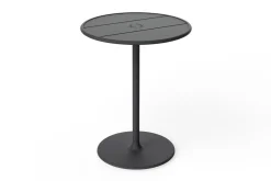 Fred's Bistreau Petite table de jardin ronde, black, 60x60x76 cm