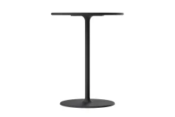 Fred's Bistreau Petite table de jardin ronde, black, 60x60x76 cm