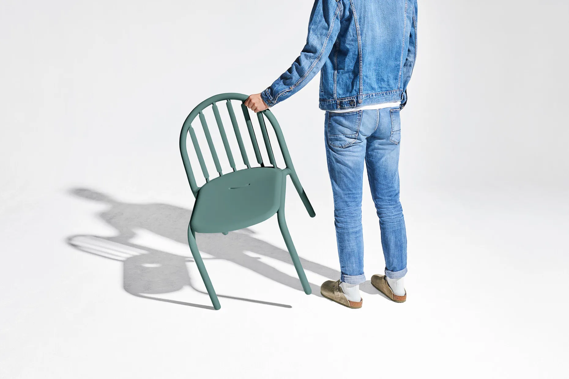 Fred's Chair Chaise de jardin, vert, 52x56x80.5 cm
