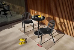 Fred's Chair Chaise de jardin, black, 52x56x80.5 cm